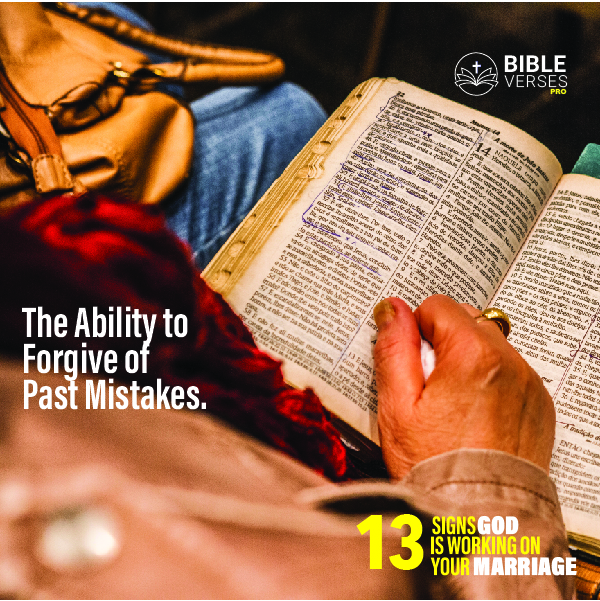 Forgiveness - Signs God Is Working On Your Marriage