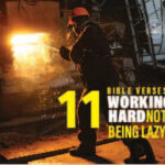 Bible verses about working hard and not being lazy