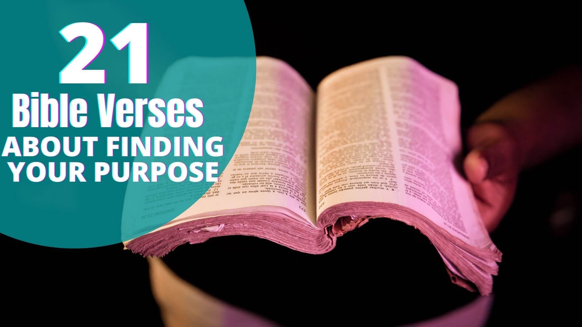 Bible Verses About Finding Your Purpose