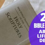 Bible verses about life and death