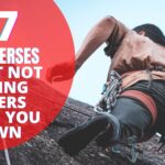 Bible verses about not letting others bring you down