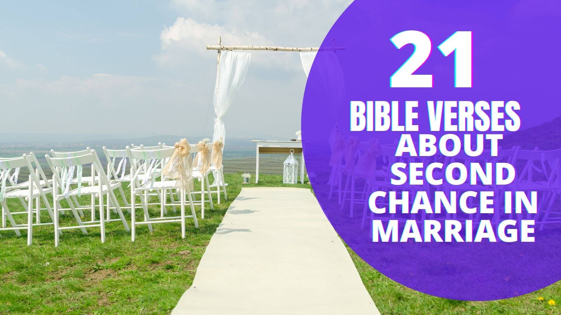 Bible Verses About Second Chances In Marriage