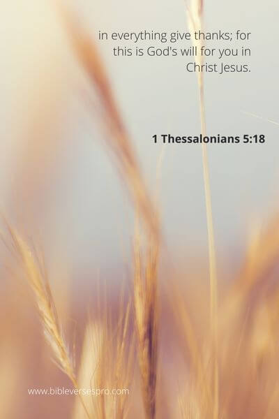 1 Thessalonians 5_18 - In All Circumstances, Give Thanks