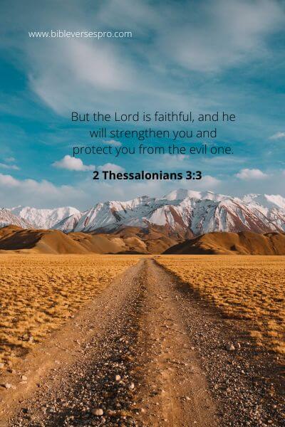 2 Thessalonians 3-3 - Strenght And Protection