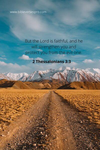 2 Thessalonians 3-3 - Strenght and Protection