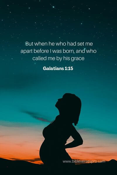 15 Life Begins At Conception Bible Verse Galatians 1_15