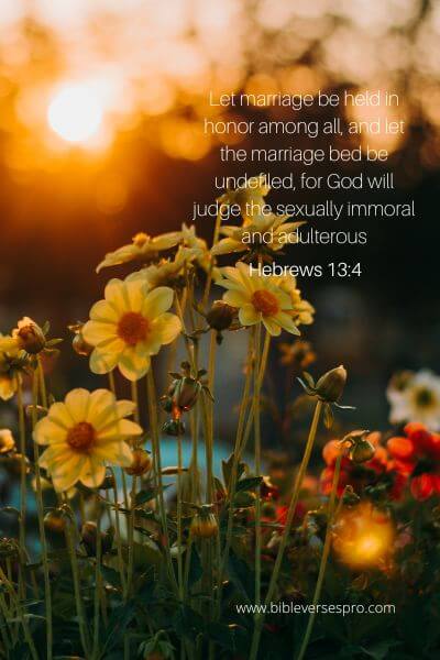 Hebrews 13-4 - Honor In Marriage