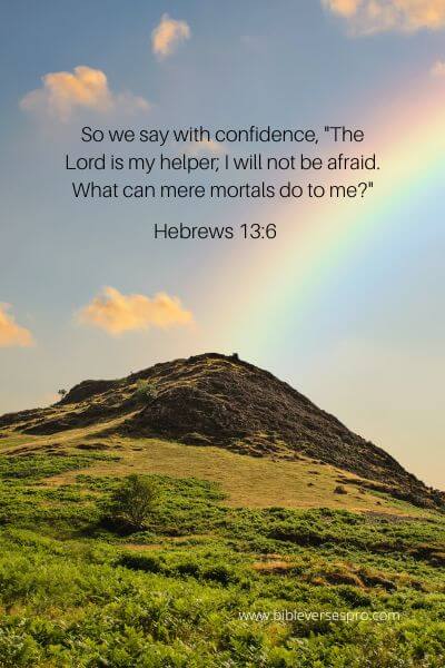 Hebrews 13-6 - The Lord is my helper