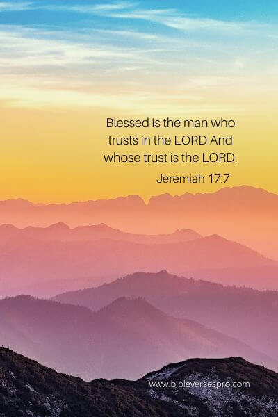 Jeremiah 17-7-8 - Trust In God For Blessings