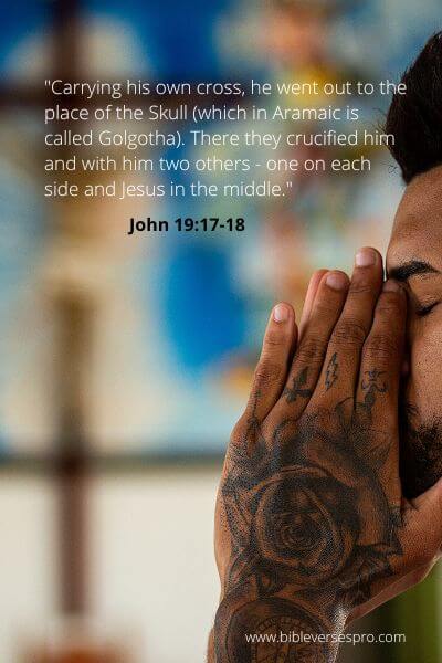John 19-17-18 - Redemption depends on God's forgiveness