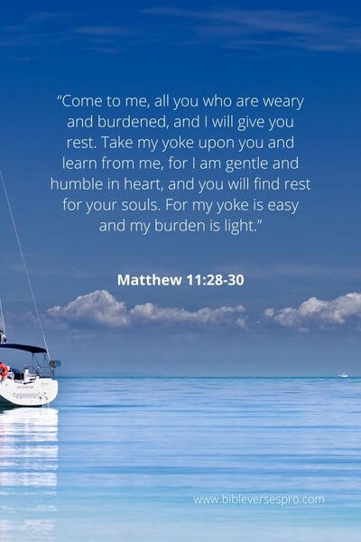 Matthew 11:28-30