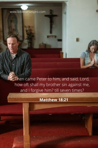 Matthew 18-21 - Numbers of Time to Forgive.