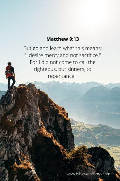 Matthew 9-13 - Mercy rather than Sacrifice