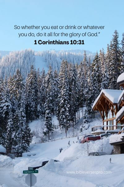 1 Corinthians 10-31 - To The Glory Of God