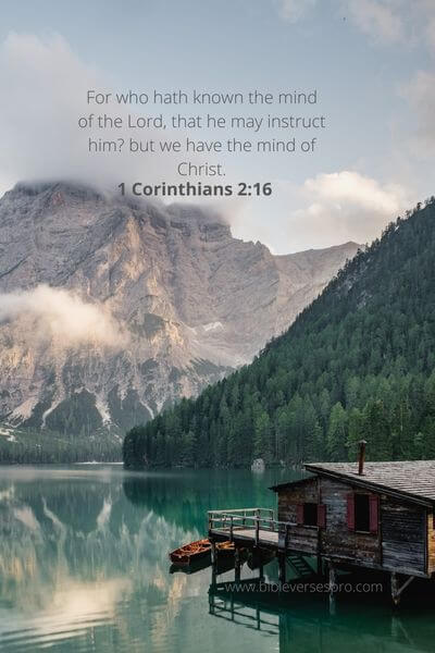 1 Corinthians 2_16 - Having The Mind Of Christ.