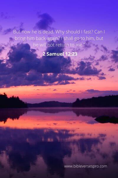 2 Samuel 12_23 - Can Your Loved One Be Back_