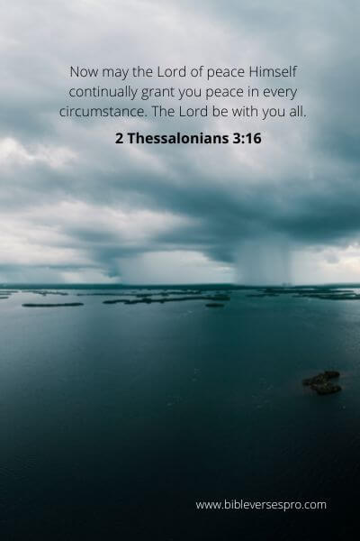 2 Thessalonians 3-16 - God'S Peace In A Troubling Time.