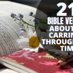 Bible verse about God carrying us through hard times