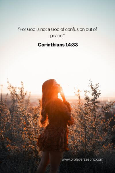 Corinthians 14-33 - Relationship Confusion Is Not Of God