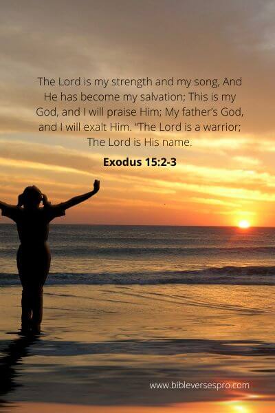 Exodus 15-2-3 - God'S Grace To Overcome.