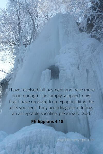 Philippians 4-18 - An acceptable sacrifice.