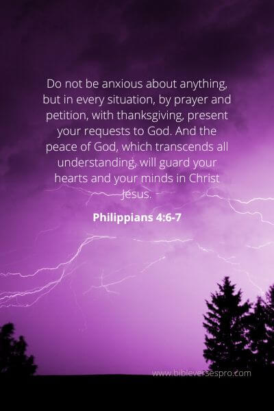 Philippians 4-6-7 - Seek help through prayers.