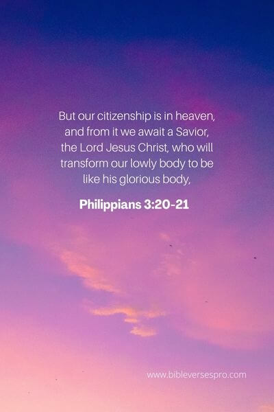 Philippians 3:20-21