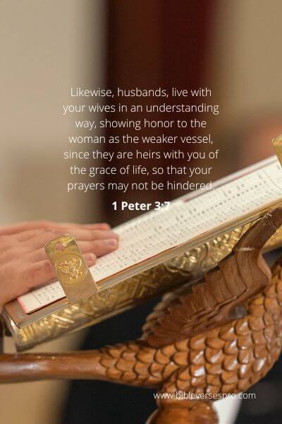 1 Peter 3-7 - Support And Understanding.