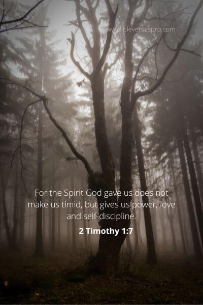 2 Timothy 1-7 - Love And Self-Discipline.