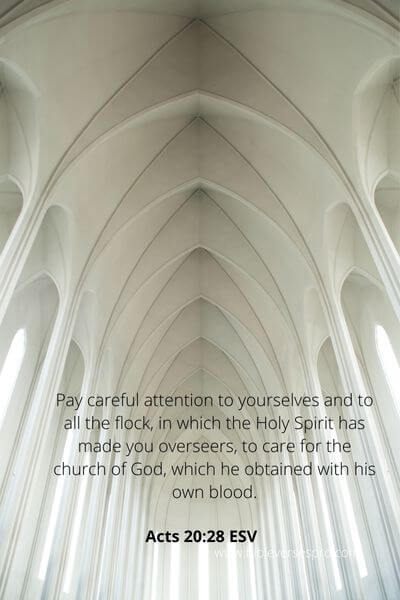Acts 20_28 - Standing Firm In The Faith