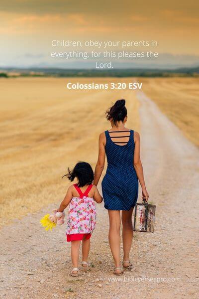 Colossians 3_20 - God Acknowledges And Appreciates Respect Towards Parents