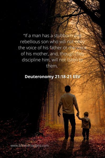 Deuteronomy 21_18-21 - Parents Are Responsible For Raising And Disciplining Their Offspring