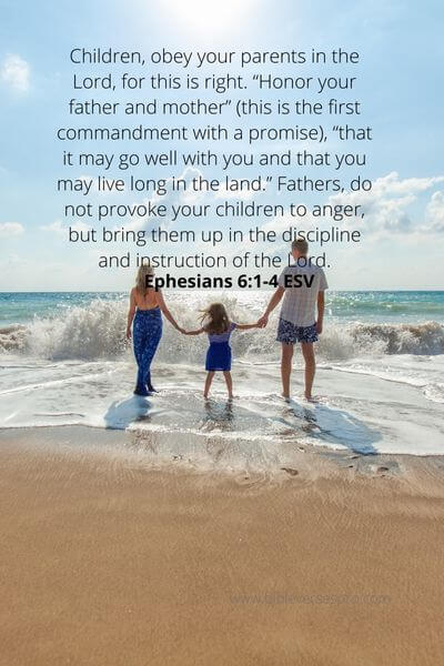 Ephesians 6_1-4 - All Children Are Responsible For Respecting And Following Their Parents