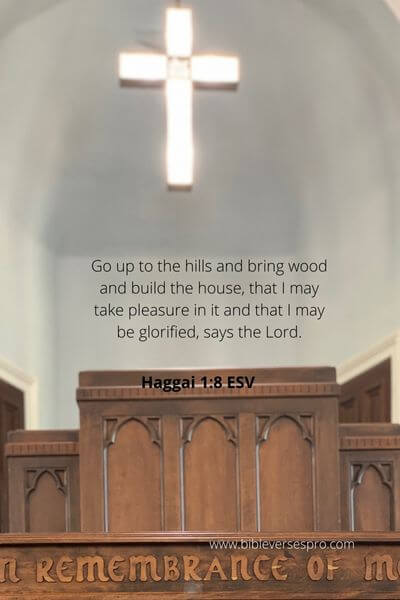 Haggai 1_8 - We Must Worship The Lord By Following God'S Commands