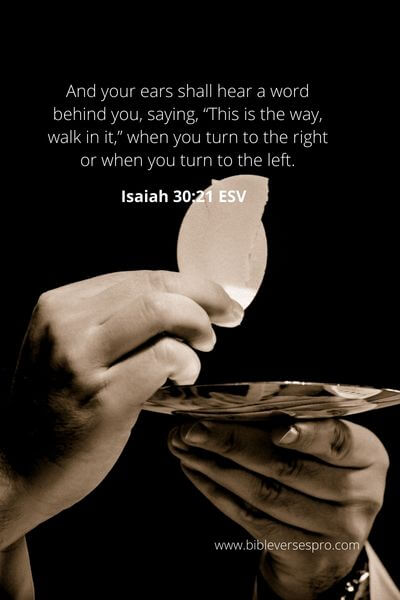 Isaiah 30_21 - The Holy Spirit Gives Us Clarity On Every Issue Bothering Us