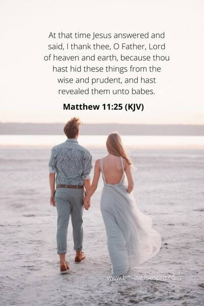 Matthew 11_25 - His Purpose