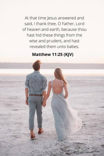  Matthew 11_25 - His Purpose