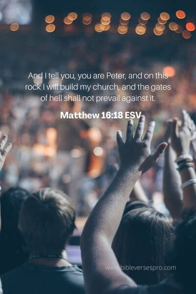 Matthew 16_18 - An Establishment Of Faith
