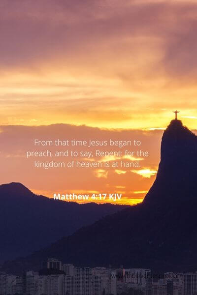 Matthew 4_17 - The Desire For Uprightness