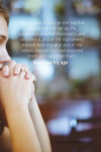 Numbers 7_1 - Prayers To Annoint And Sanctify