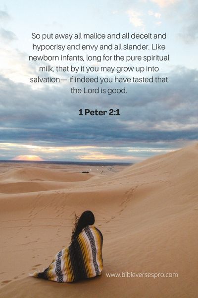 1 Peter 2_1-25 - Abstain From Things That Keep You Away From The Holy Spirit