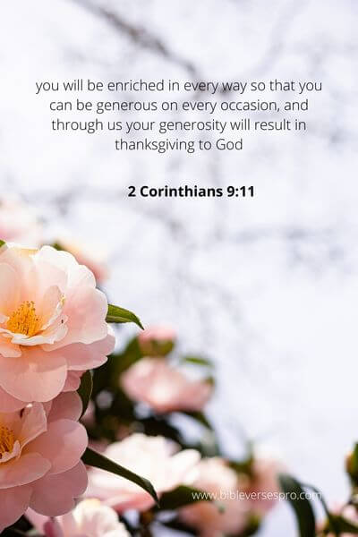 2 Corinthians 9_11 - Enrichment And Generosity