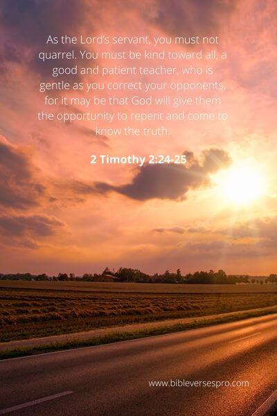 2 Timothy 2_24-25 - Avoid Heated Arguments