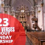 Bible verses about Sunday worship