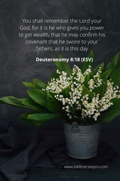 Deuteronomy 8_18 - Recognise God In Both Good And Bad Times