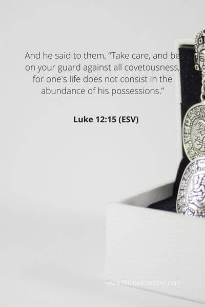 Luke 12_15 - Our Lives Are Not Defined By Wealth