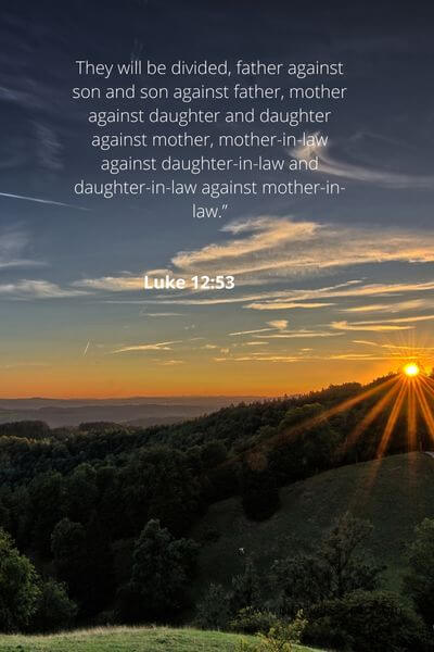 Luke 12_53 - The Cost Of Being A Good Steward