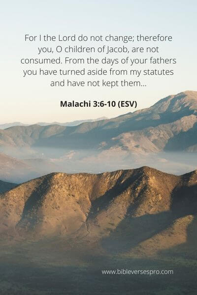 Malachi 3_6-10 - Recognize That All We Have Is A Gift From God