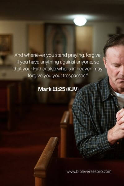 Mark 11_25 - We do not forfeit our salvation when we forgive others