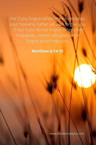 Matthew 6_14-15 - When asking for forgiveness, ask from God too